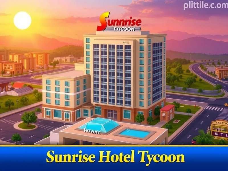 Sunrise Hotel Tycoon Game Screenshot